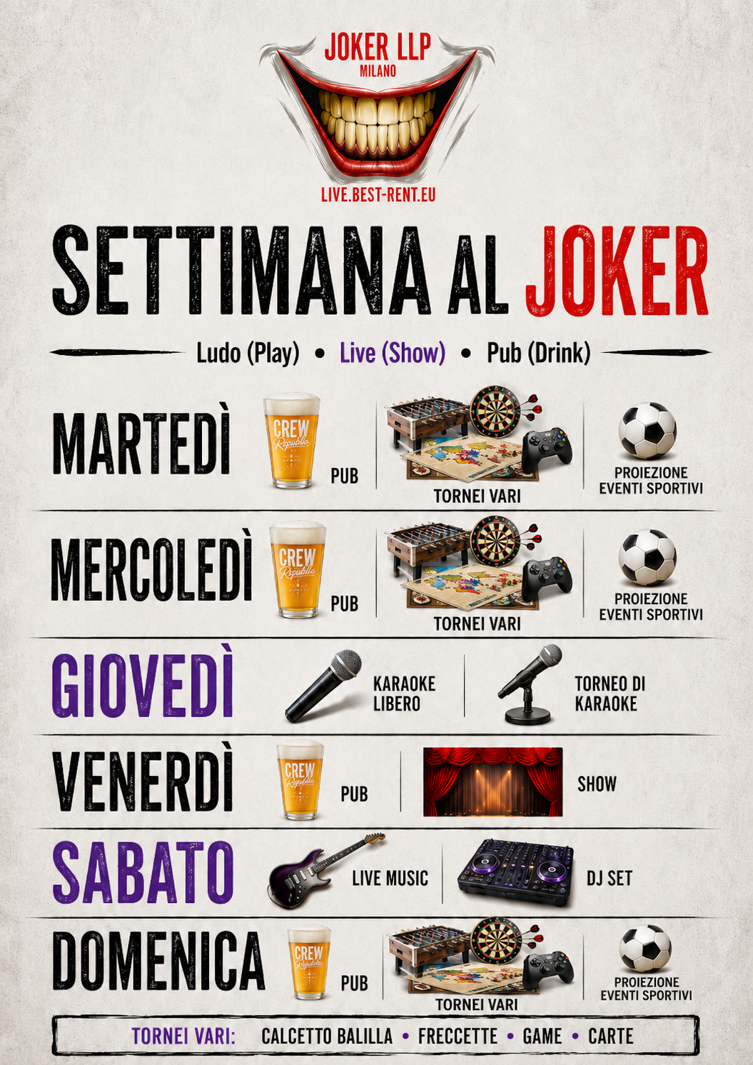 Settimana al Joker
